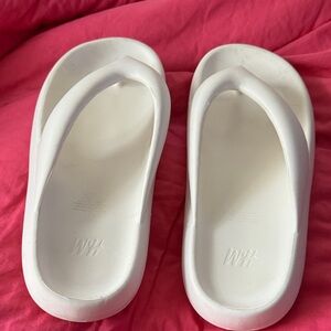 H&M Women's Cream Mules